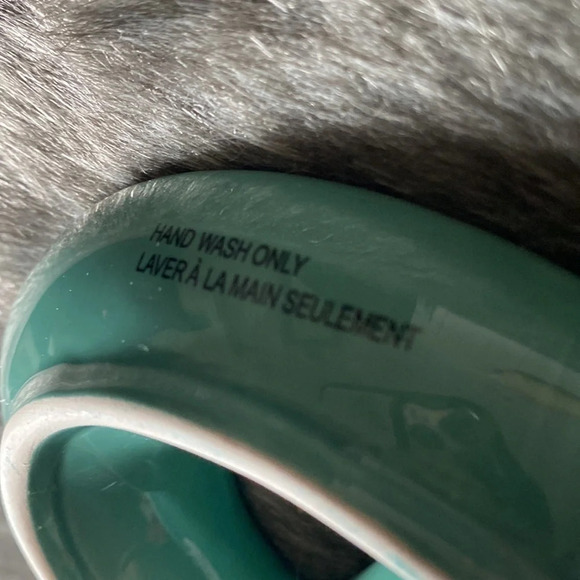 & Teal  ceramic display dish decor New - Picture 7 of 11